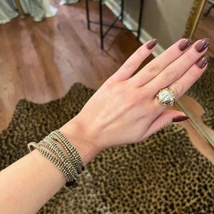 Chan Luu metal wrap bracelet